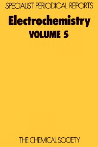 Imagen de portada: Electrochemistry 1st edition 9780851860473