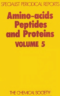 صورة الغلاف: Amino Acids, Peptides and Proteins 1st edition 9780851860442
