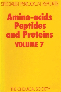 Imagen de portada: Amino Acids, Peptides and Proteins 1st edition 9780851860640