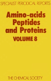 Cover image: Amino Acids, Peptides and Proteins 1st edition 9780851860749