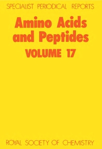 表紙画像: Amino Acids and Peptides 1st edition 9780851861548