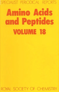 表紙画像: Amino Acids and Peptides 1st edition 9780851861647