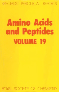Cover image: Amino Acids and Peptides 1st edition 9780851861746