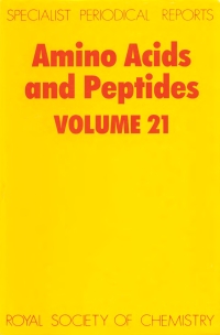 Cover image: Amino Acids and Peptides 1st edition 9780851861944