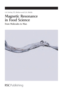 Omslagafbeelding: Magnetic Resonance in Food Science 1st edition 9780854043408