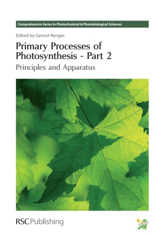 Cover image: Primary Processes of Photosynthesis, Part 2 1st edition 9780854042364