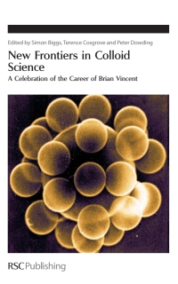 Cover image: New Frontiers in Colloid Science 1st edition 9780854041138