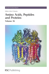 Cover image: Amino Acids, Peptides and Proteins 1st edition 9780854042524
