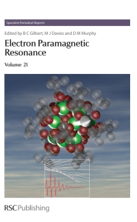 Cover image: Electron Paramagnetic Resonance 1st edition 9780854043736