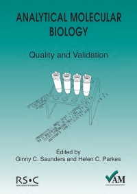 Imagen de portada: Analytical Molecular Biology 1st edition 9780854044726