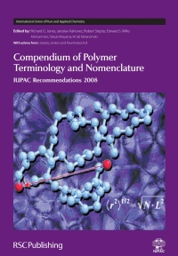 Immagine di copertina: Compendium of Polymer Terminology and Nomenclature 1st edition 9780854044917