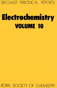 Cover image: Electrochemistry 1st edition 9780851860879