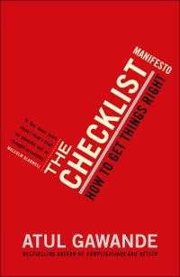 Cover image: The Checklist Manifesto 9781846683145