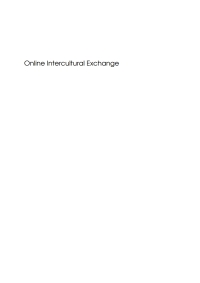 Cover image: Online Intercultural Exchange 1st edition 9781847690081