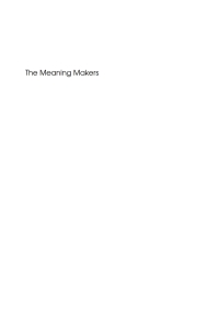 صورة الغلاف: The Meaning Makers 2nd edition 9781847691989
