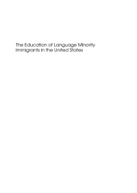 Cover image: The Education of Language Minority Immigrants in the United States 1st edition 9781847692108