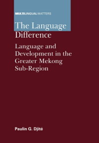 Immagine di copertina: The Language Difference 1st edition 9781847693402