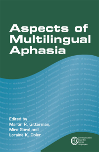 Imagen de portada: Aspects of Multilingual Aphasia 1st edition 9781847697547