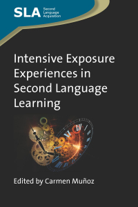 صورة الغلاف: Intensive Exposure Experiences in Second Language Learning 1st edition 9781847698049