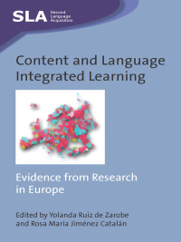 Imagen de portada: Content and Language Integrated Learning 1st edition 9781847691651