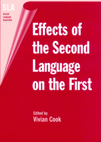 صورة الغلاف: Effects of the Second Language on the First 1st edition 9781853596322