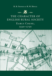 Cover image: The character of English rural society 9780719051081