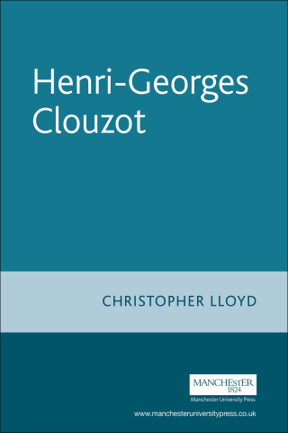 Cover image: Henri-Georges Clouzot 9780719070143