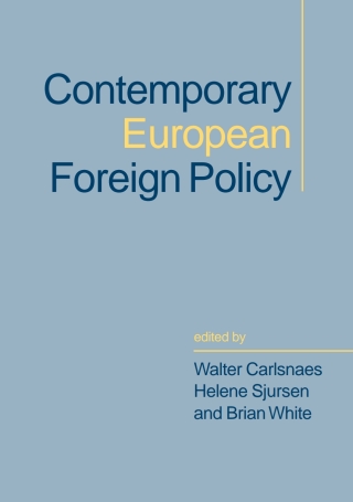 Cover image: Contemporary European Foreign Policy 1st edition 9780761944997