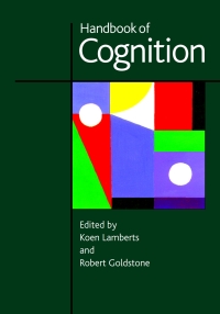 Cover image: Handbook of Cognition 1st edition 9780761972778