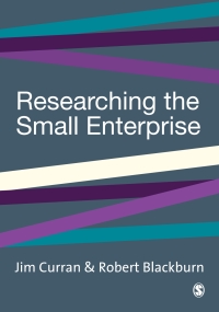 Imagen de portada: Researching the Small Enterprise 1st edition 9780761952947