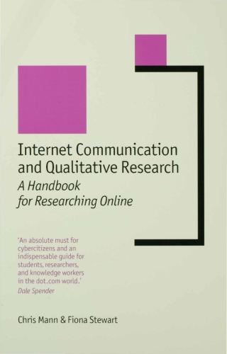 Cover image: Internet Communication and Qualitative Research 1st edition 9780761966265