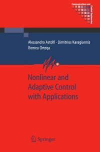 Titelbild: Nonlinear and Adaptive Control with Applications 9781848000650