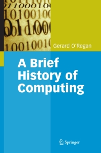 Cover image: A Brief History of Computing 9781849967259