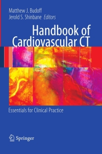 صورة الغلاف: Handbook of Cardiovascular CT 9781848000919