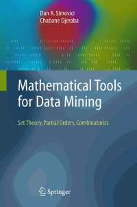 صورة الغلاف: Mathematical Tools for Data Mining 9781848002005
