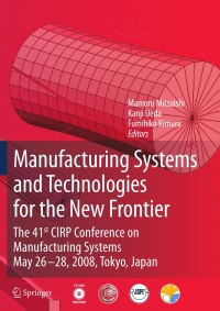 Immagine di copertina: Manufacturing Systems and Technologies for the New Frontier 1st edition 9781848002661