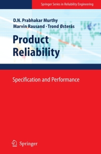 Cover image: Product Reliability 9781848002708