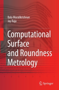 Cover image: Computational Surface and Roundness Metrology 9781848002968