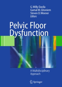 Imagen de portada: Pelvic Floor Dysfunction 9781848003477