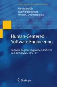 صورة الغلاف: Human-Centered Software Engineering 9781848009066