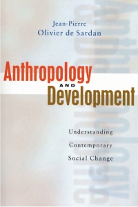 Cover image: Anthropology and Development 1st edition 9781842774168