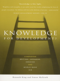 Imagen de portada: Knowledge for Development? 1st edition 9781842773246