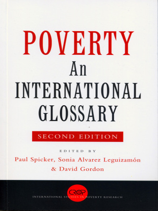 Imagen de portada: Poverty 1st edition 9781842778234
