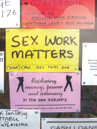 Cover image: Sex Work Matters 1st edition 9781848134331