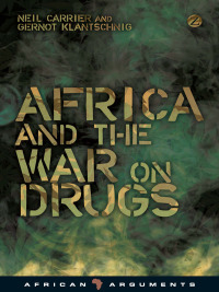 صورة الغلاف: Africa and the War on Drugs 1st edition 9781848139664