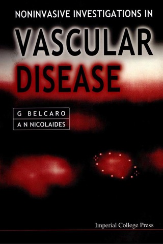 Imagen de portada: NONINVASIVE INVESTIGATIONS IN VASCULAR.. 9781860942136