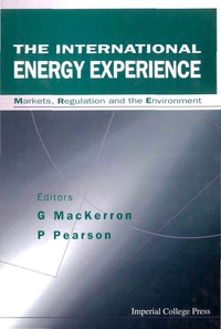 Cover image: INTERNATIONAL ENERGY EXPERIENCE, THE 9781860941979