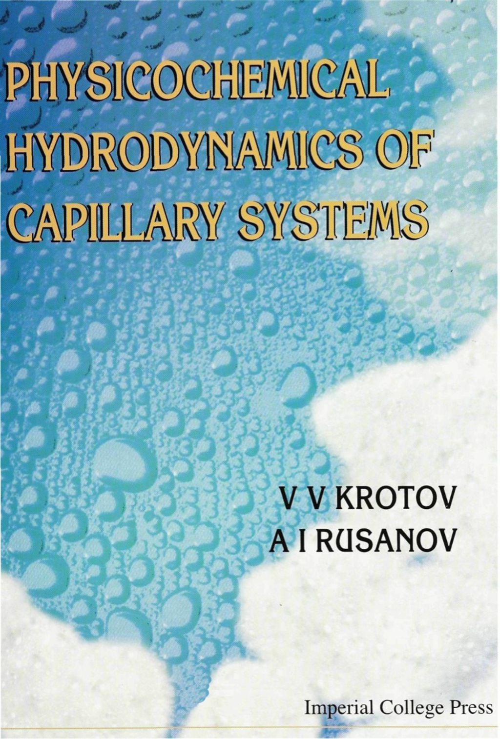 PHYSICOCHEMICAL HYDRODYNAMICS OF…