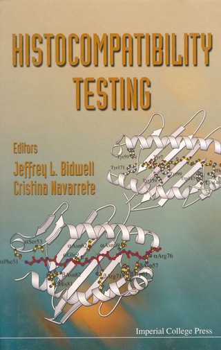 Imagen de portada: HISTOCOMPATIBILITY TESTING 9781860941566