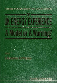表紙画像: UK ENERGY EXPERIENCE, THE 9781860940224